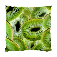 Sliced Kiwi Fruits Green Standard Cushion Case (one Side) by Pakrebo