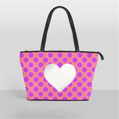 Love Heart Valentine Classic Shoulder Handbag by HermanTelo