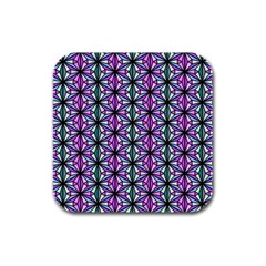 Triangle Seamless Rubber Square Coaster (4 Pack)  by Mariart