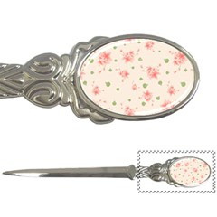 Pink Flowers Pattern Spring Nature Letter Opener by TeesDeck