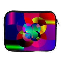 Fractal Artwork Abstract Background Apple Ipad 2/3/4 Zipper Cases by Sudhe