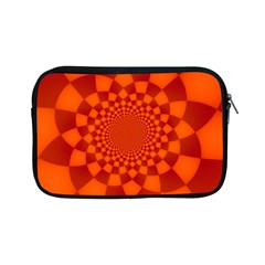 Fractal Artwork Abstract Background Orange Apple Ipad Mini Zipper Cases by Sudhe