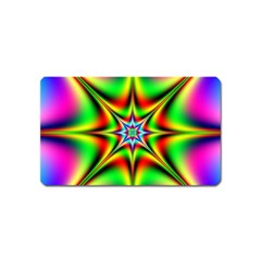 Abstract Art Artwork Fractal Magnet (name Card) by Pakrebo