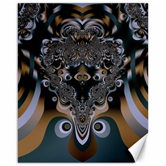 Fractal Art Artwork Design  Art Canvas 16  X 20  by Pakrebo