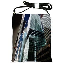 Architecture Frankfurt Reflection Shoulder Sling Bag by Wegoenart