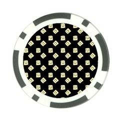 Happy Toast Black Poker Chip Card Guard (10 Pack) by snowwhitegirl