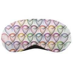 Valentine Hearts Sleeping Mask by HermanTelo