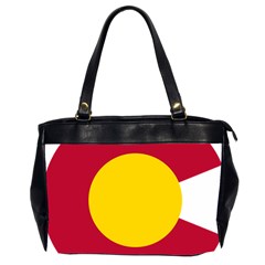 Colorado State Flag Symbol Oversize Office Handbag (2 Sides) by FlagGallery