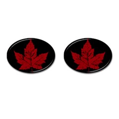 Cool Canada Cufflinks (oval) by CanadaSouvenirs