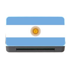 Argentina Flag Memory Card Reader With Cf by FlagGallery