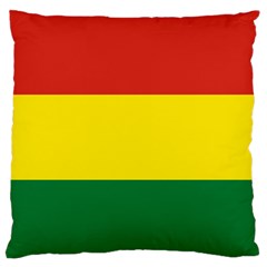 Bolivia Flag Large Flano Cushion Case (one Side) by FlagGallery