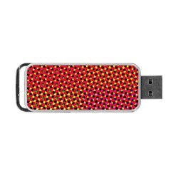 Pattern Textile Structure Abstract Portable Usb Flash (one Side) by Pakrebo