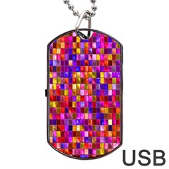 H 8 Dog Tag Usb Flash (two Sides) by ArtworkByPatrick