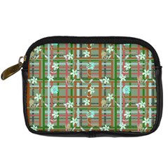 Textile Fabric Digital Camera Leather Case by HermanTelo