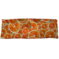 Oranges Background Body Pillow Case Dakimakura (two Sides) by HermanTelo