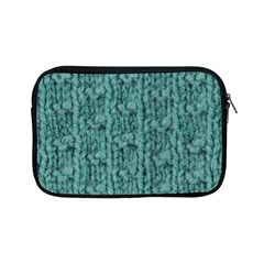 Knitted Wool Blue Apple Ipad Mini Zipper Cases by snowwhitegirl