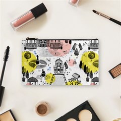 The Park  Pattern Design Cosmetic Bag (small) by Sudhe