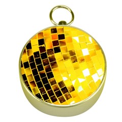 Golden Disco Ball Gold Compasses by essentialimage