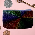 Abstract Colorful Pieces Mosaics Large Coin Purse Back