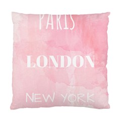 Paris Standard Cushion Case (one Side) by Lullaby