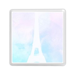 Pastel Eiffel s Tower, Paris Memory Card Reader (square) by Lullaby