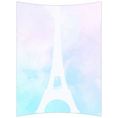 Pastel Eiffel s Tower, Paris Back Support Cushion by Lullaby