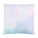 Pink blue blurry pastel watercolour ombre Standard Cushion Case (One Side) Front