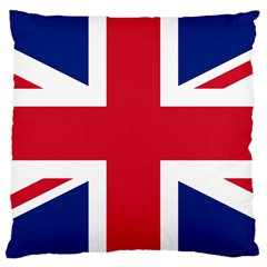 Uk Flag Large Cushion Case (one Side) by FlagGallery