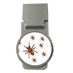 Insect Spider Wildlife Money Clips (round)  by Mariart