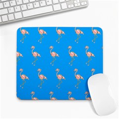 Flamenco Birds Exotic Nice Pink Large Mousepads by Mariart