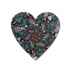 Art Artwork Fractal Digital Heart Magnet by Wegoenart