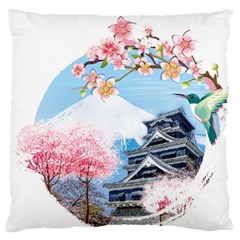 Japan National Cherry Blossom Festival Japanese Standard Flano Cushion Case (one Side) by Vaneshart