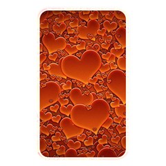 Heart Orange Texture Many Memory Card Reader (rectangular) by Vaneshart