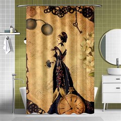 Steampunk 3899496 960 720 Shower Curtain 48  X 72  (small)  by vintage2030