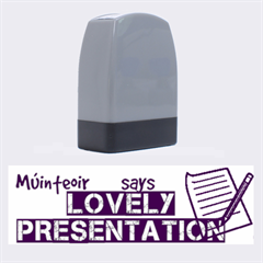 Lovely Presentation Stamp by notenoughtimemuinteoir