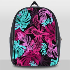 Leaves School Bag (xl) by Sobalvarro