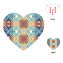 Pattern Playing Cards Single Design (heart) by Sobalvarro