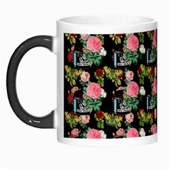 Vintage Can Floral Morph Mugs by snowwhitegirl