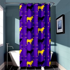 Elegant Pugs Shower Curtain 36  X 72  (stall)  by ElegantGP