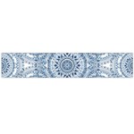 Boho Pattern Style Graphic Vector Large Flano Scarf  Back