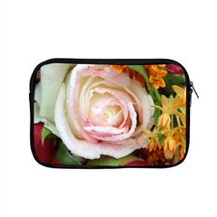 Floral Bouquet Orange Pink Rose Apple Macbook Pro 15  Zipper Case by yoursparklingshop