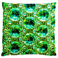 Cut Glass Beads Standard Flano Cushion Case (two Sides) by essentialimage