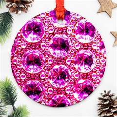 Cut Glass Beads Ornament (round) by essentialimage