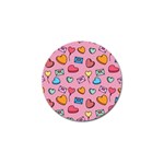 Candy Pattern Golf Ball Marker (4 pack) Front