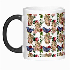 Angel Cherub Butterflies White Morph Mugs by snowwhitegirl