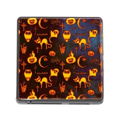 Funny Halloween Design Memory Card Reader (square 5 Slot) by FantasyWorld7