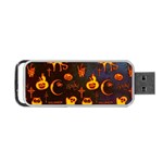 Funny Halloween Design Portable USB Flash (One Side) Front