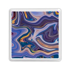 Liquid Marble Background Memory Card Reader (square) by Vaneshart