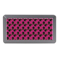 Black Rose Pink Memory Card Reader (mini) by snowwhitegirl