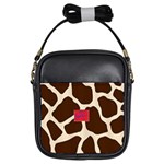 Giraffe by Traci K Girls Sling Bag Front